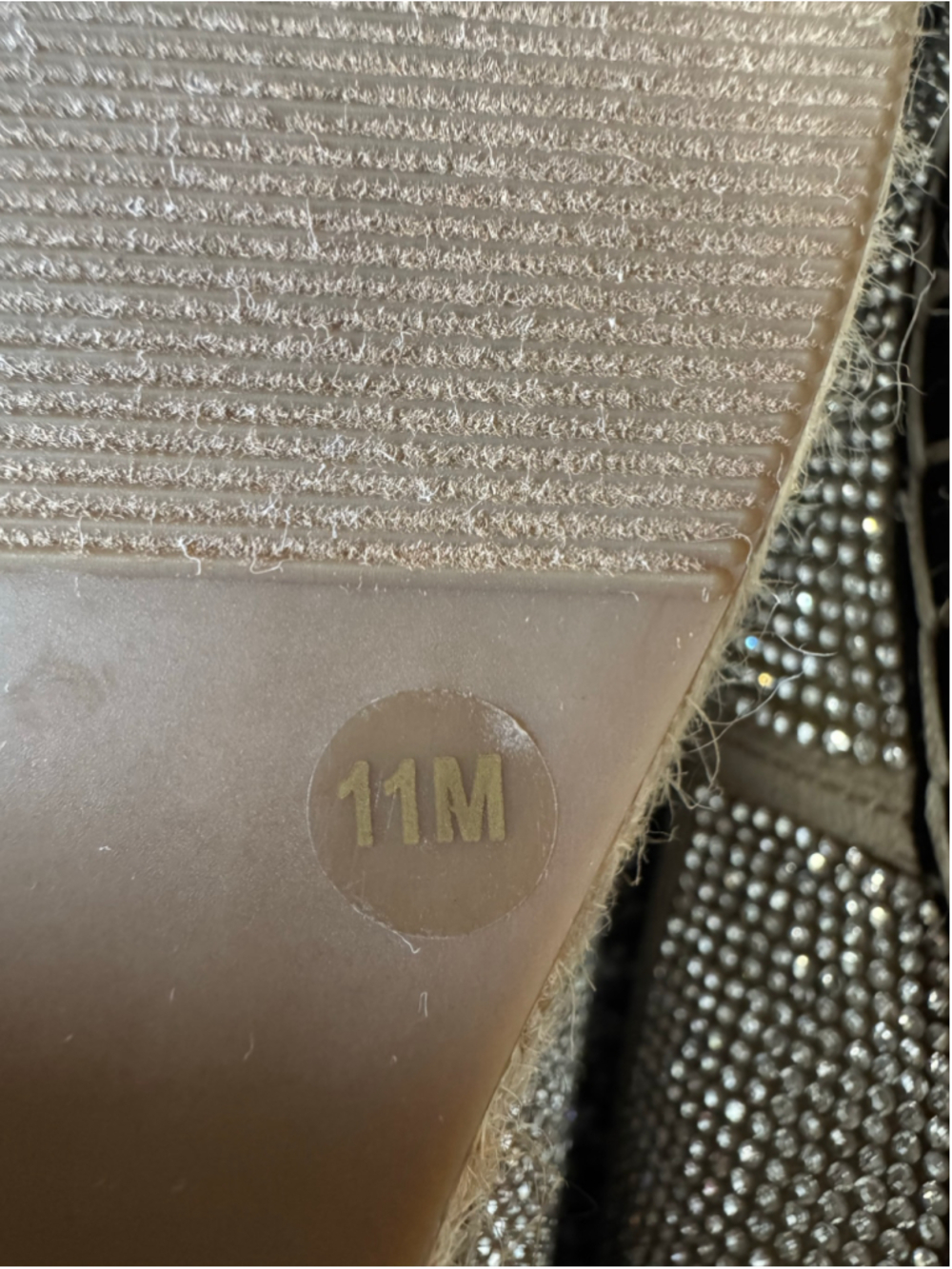 INC INTERNATIONAL CONCEPTS CORVINA RHINESTONES BLING ESPADRILLES SIZE 11 - Picture 14 of 14